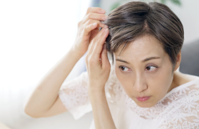 40代、50代女性のお洒落な白髪対策