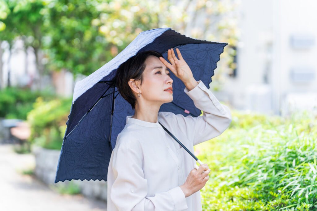 紫外線対策を徹底する