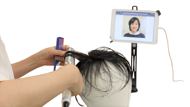 ヘアスタイルや毛量に合った部分ウィッグ